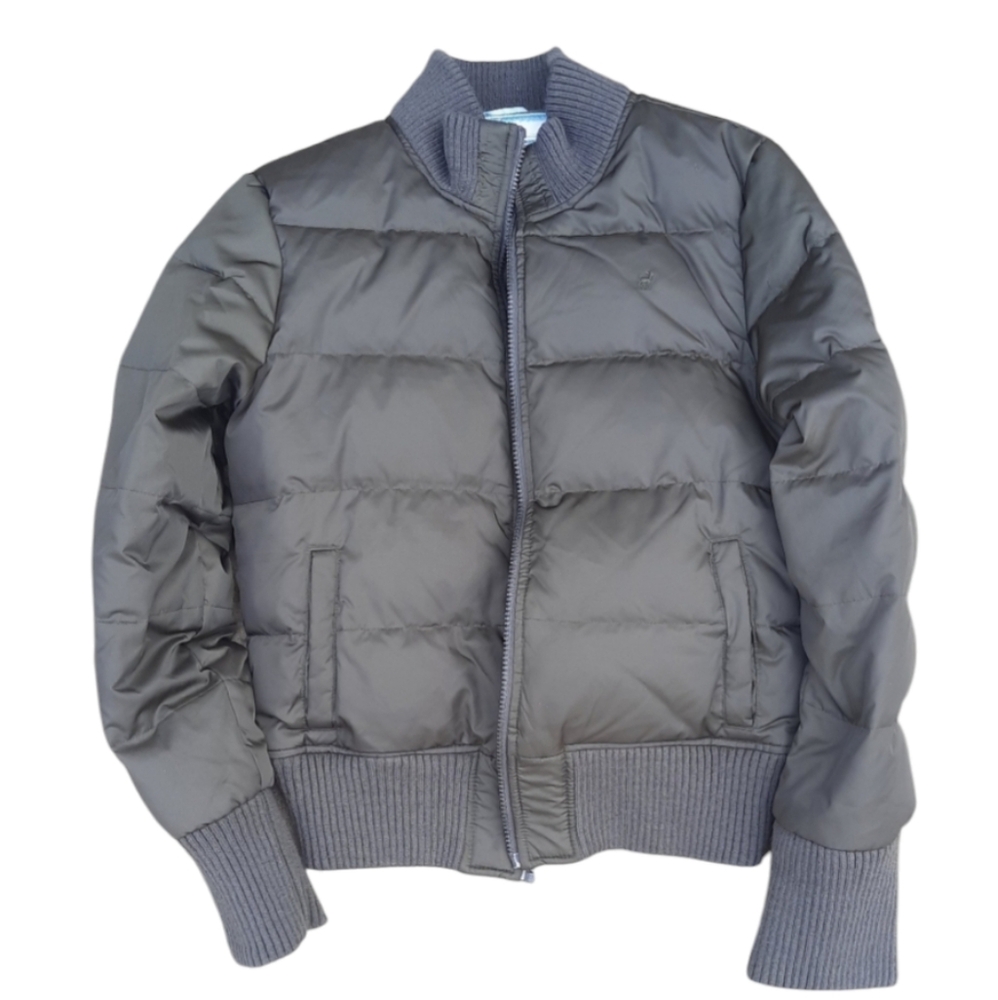 Old Navy Y2k Olive Green Puffer Jacket
